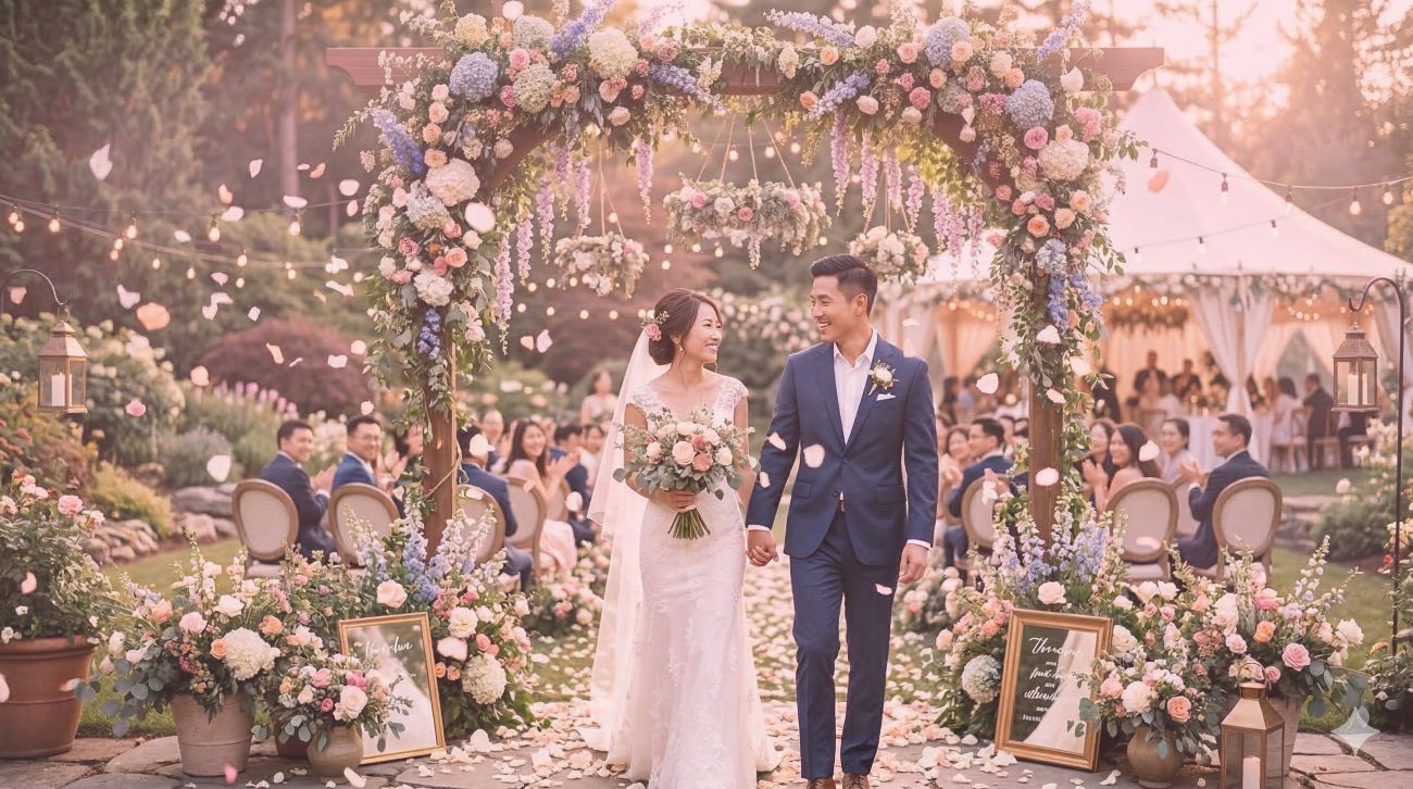 戶外婚禮布置和舉辦流程重點