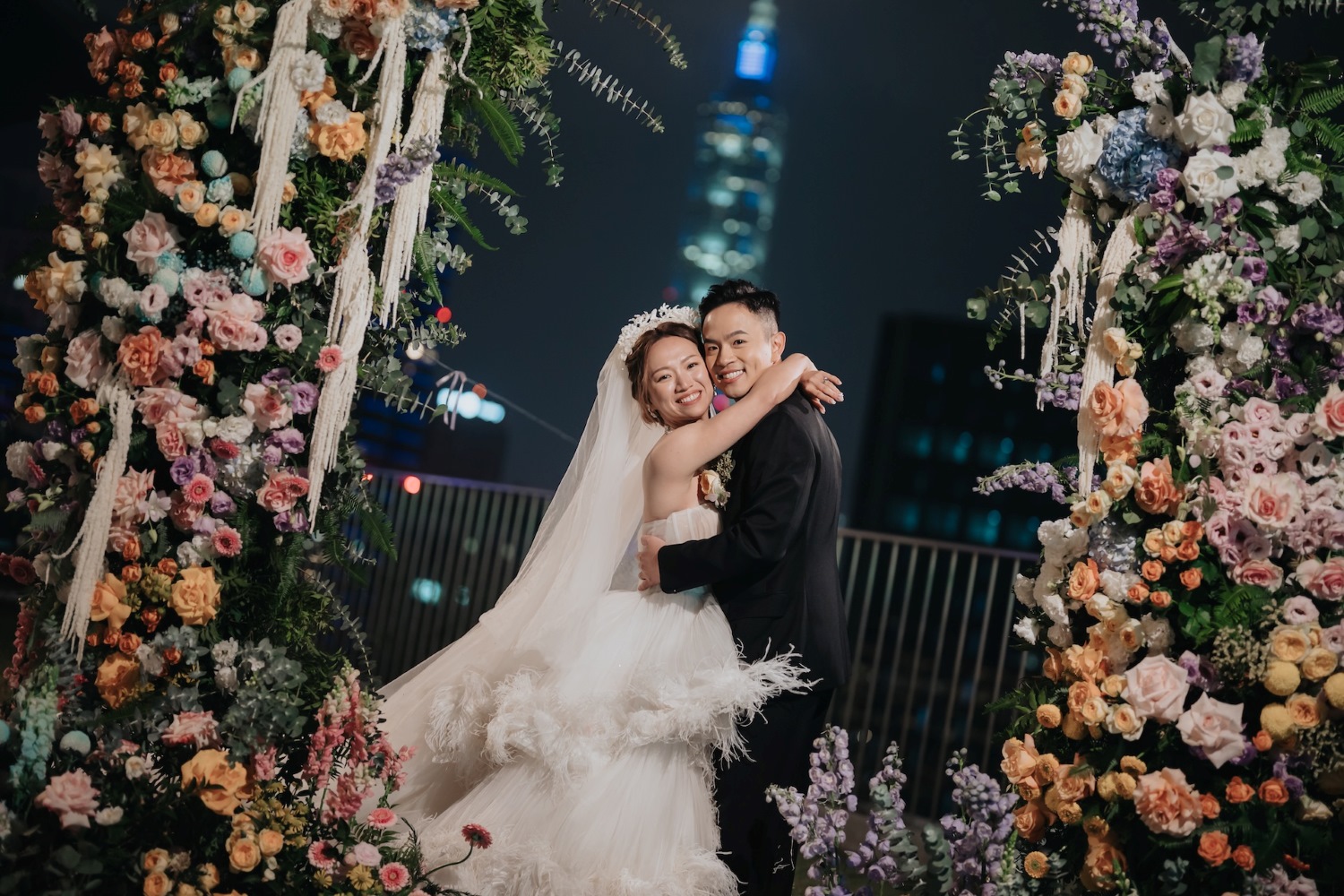 戶外花園場地的台北婚顧推薦-ANDY婚禮