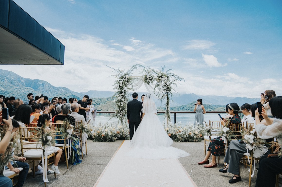 婚禮顧問推薦大型婚宴場地 -日月潭涵碧樓-Thomas & Tracy