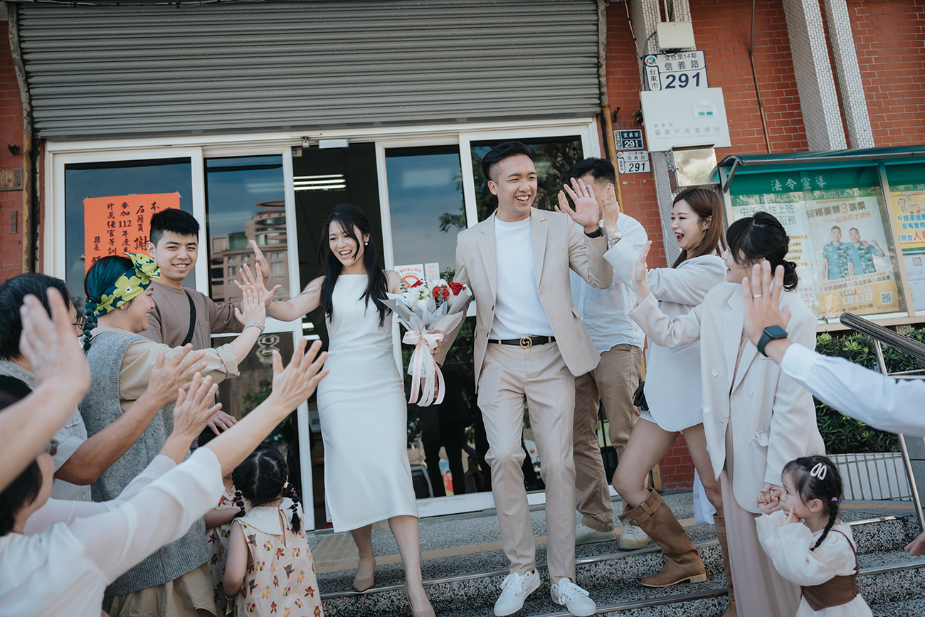 [結婚登記] Ruizhe＆Dorlia 登記日@台東戶政事務所
