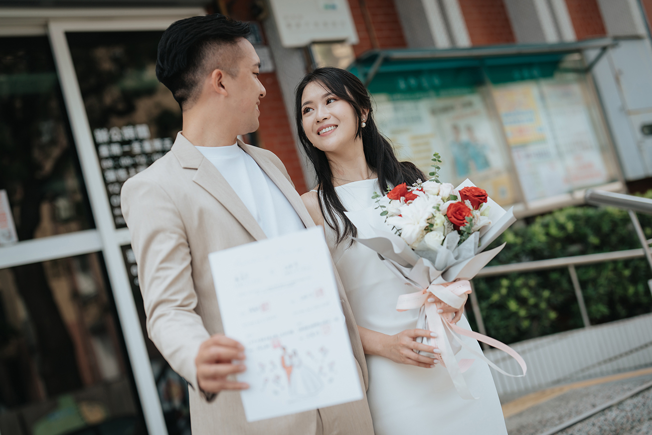 [結婚登記] Ruizhe＆Dorlia 登記日@台東戶政事務所