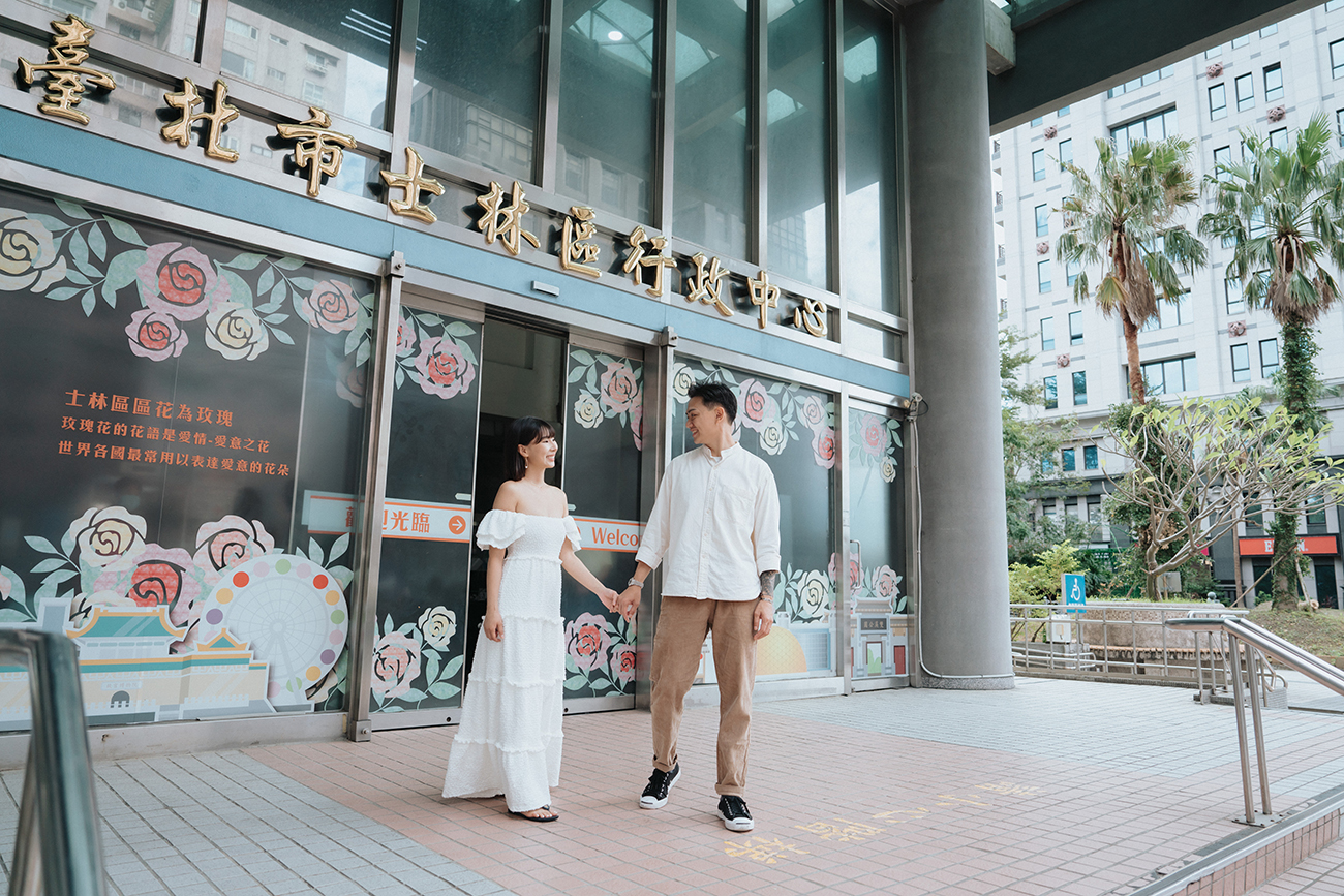 [結婚登記] Yoyo＆Clair 登記日@士林戶政事務所