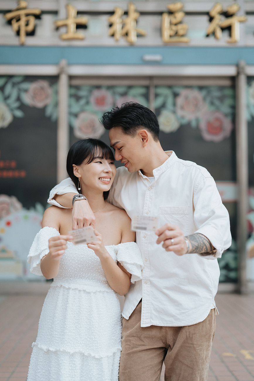 [結婚登記] Yoyo＆Clair 登記日@士林戶政事務所