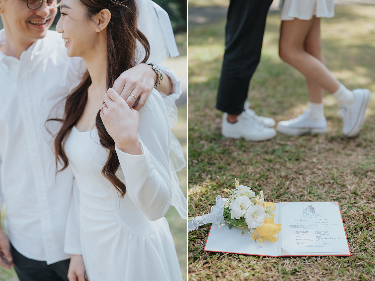 [結婚登記] Pinno＆Emma 登記日@中和戶政事務所