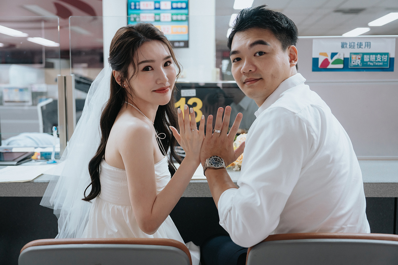 [結婚登記] Kai＆Kui 登記日@士林戶政事務所
