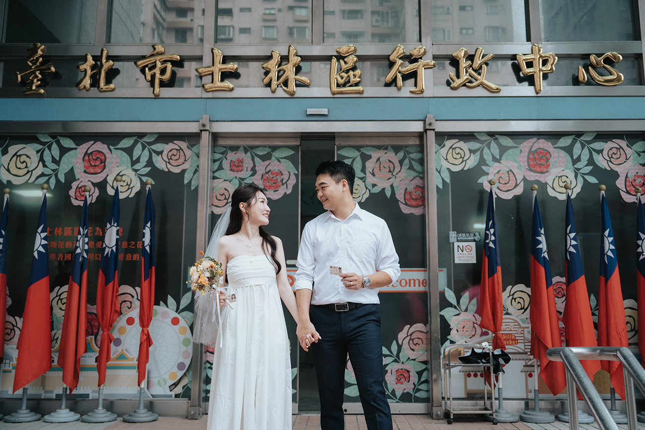 [結婚登記] Kai＆Kui 登記日@士林戶政事務所