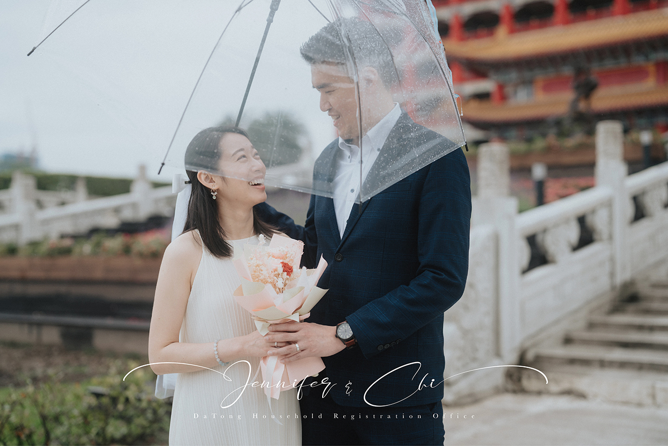 [結婚登記] Chi＆Jennifer 登記日@大同戶政事務所