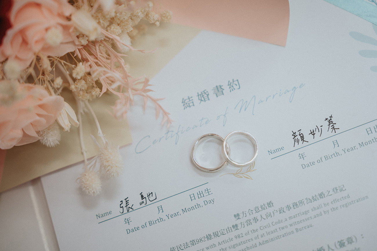 [結婚登記] Chi＆Jennifer 登記日@大同戶政事務所