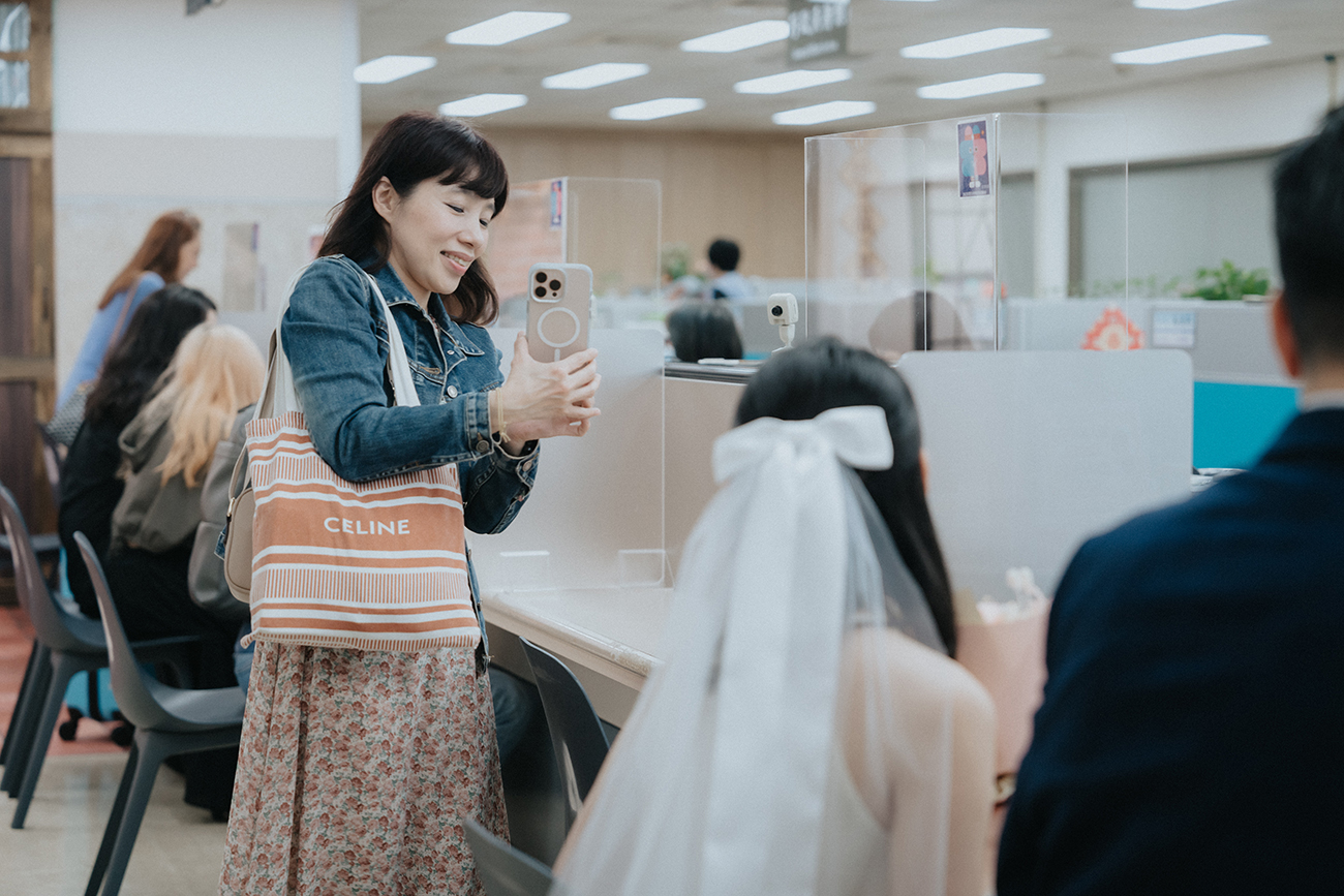 [結婚登記] Chi＆Jennifer 登記日@大同戶政事務所