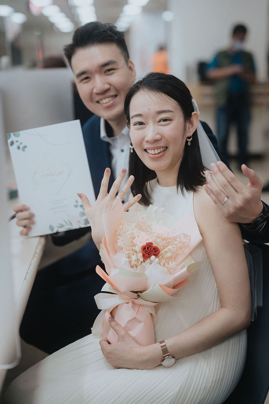 [結婚登記] Chi＆Jennifer 登記日@大同戶政事務所