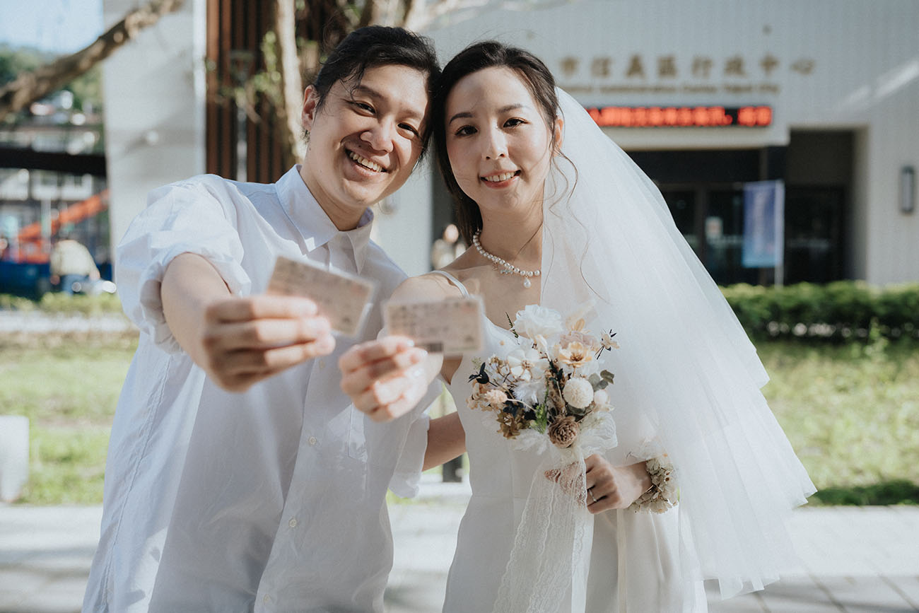 [結婚登記] Kyle＆Shan 登記日@信義戶政事務所