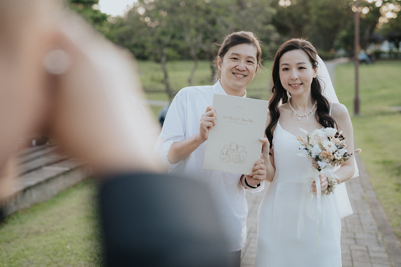 [結婚登記] Kyle＆Shan 登記日@信義戶政事務所