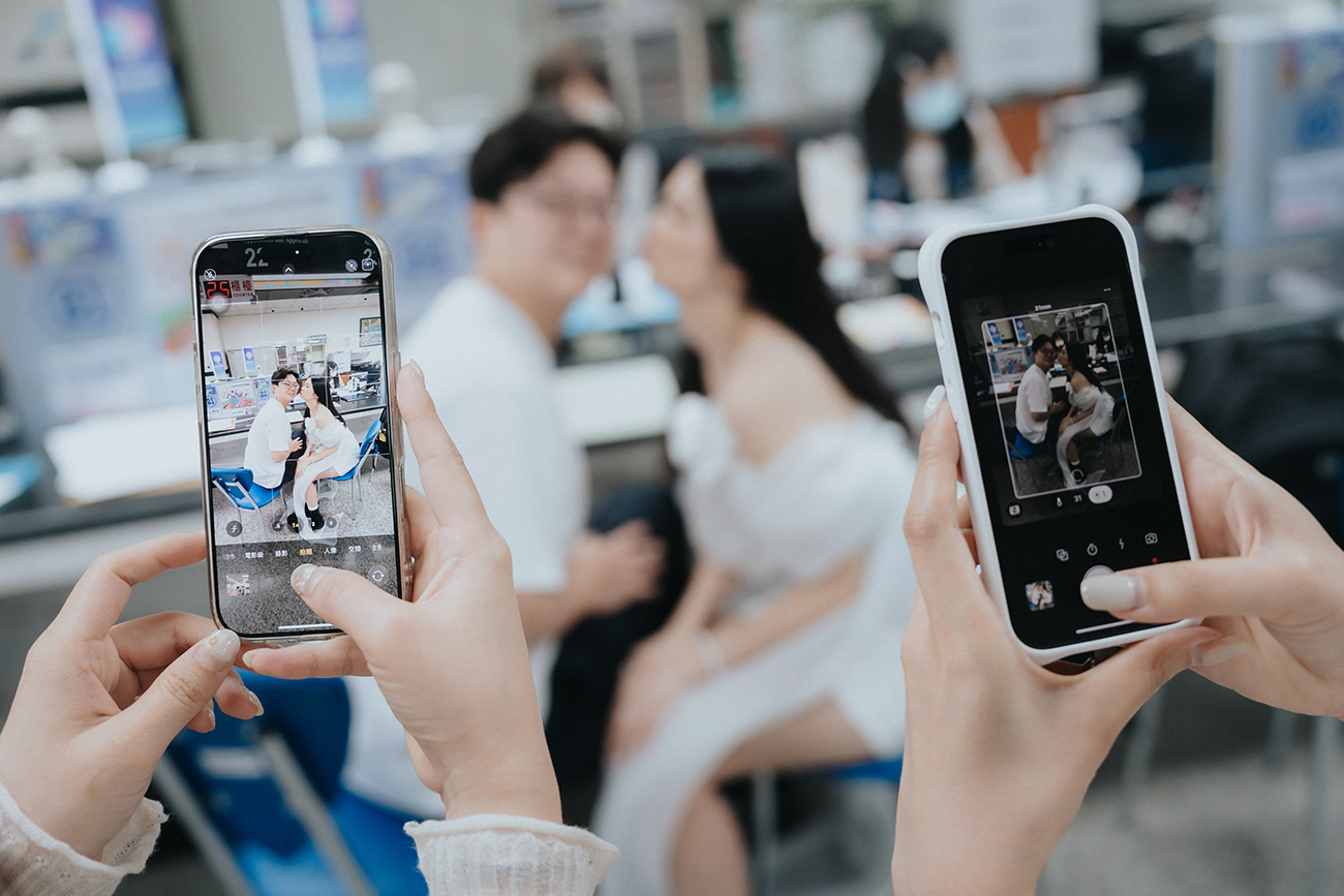 [結婚登記] Henry＆Zhong 登記日@大安戶政事務所