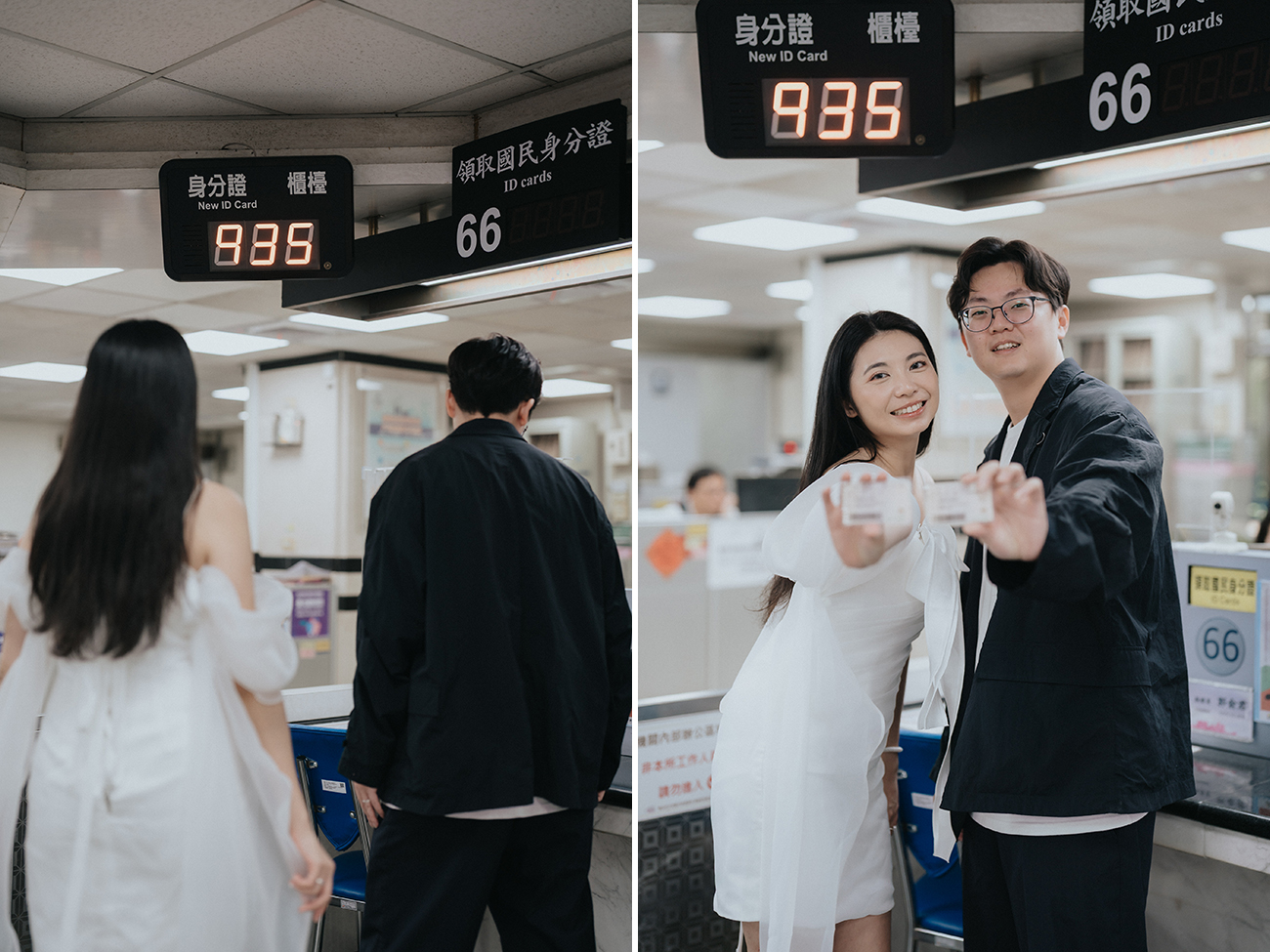 [結婚登記] Henry＆Zhong 登記日@大安戶政事務所