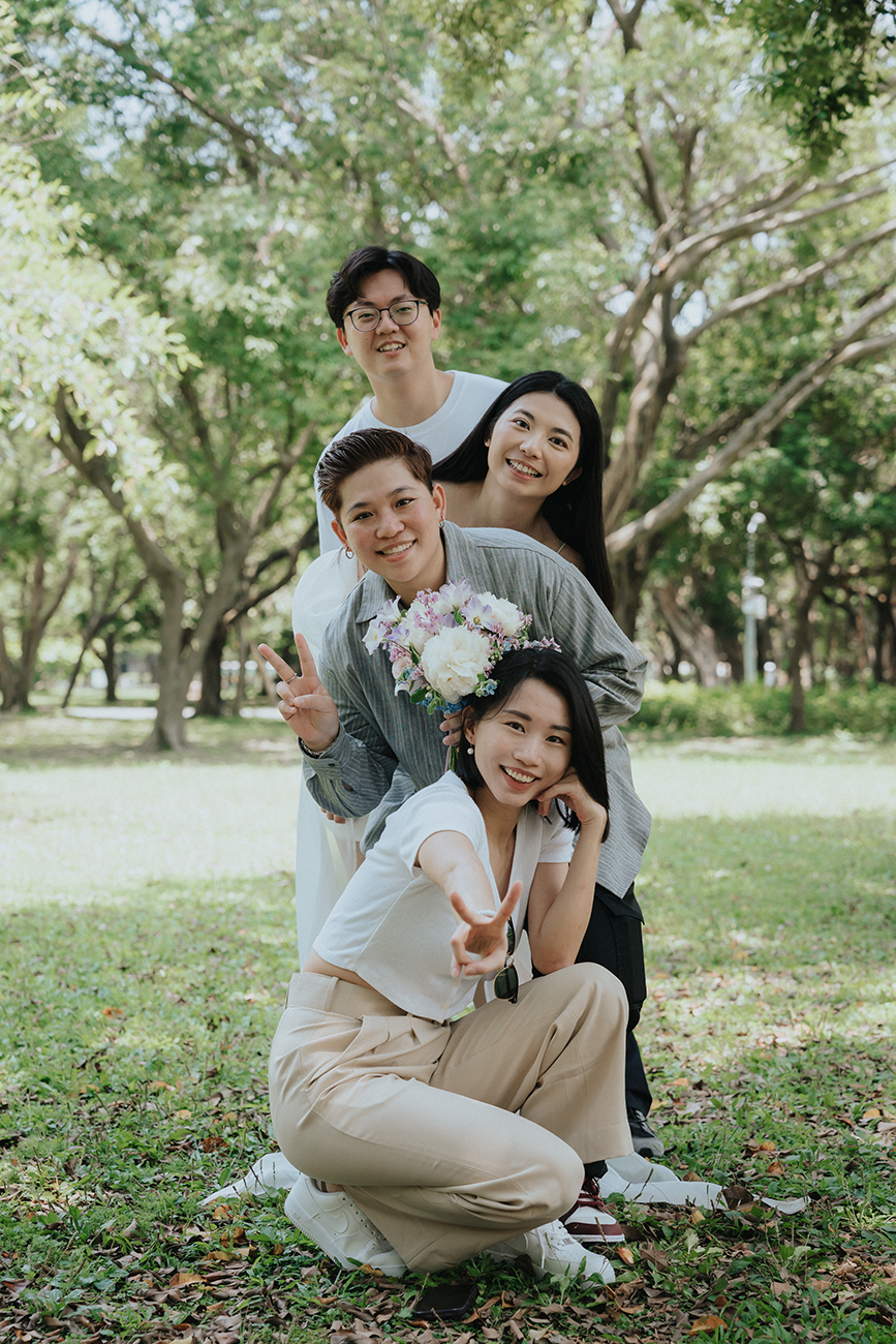 [結婚登記] Henry＆Zhong 登記日@大安戶政事務所