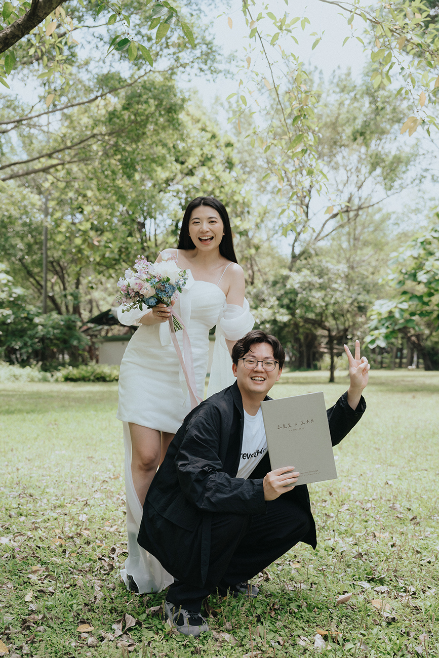 [結婚登記] Henry＆Zhong 登記日@大安戶政事務所