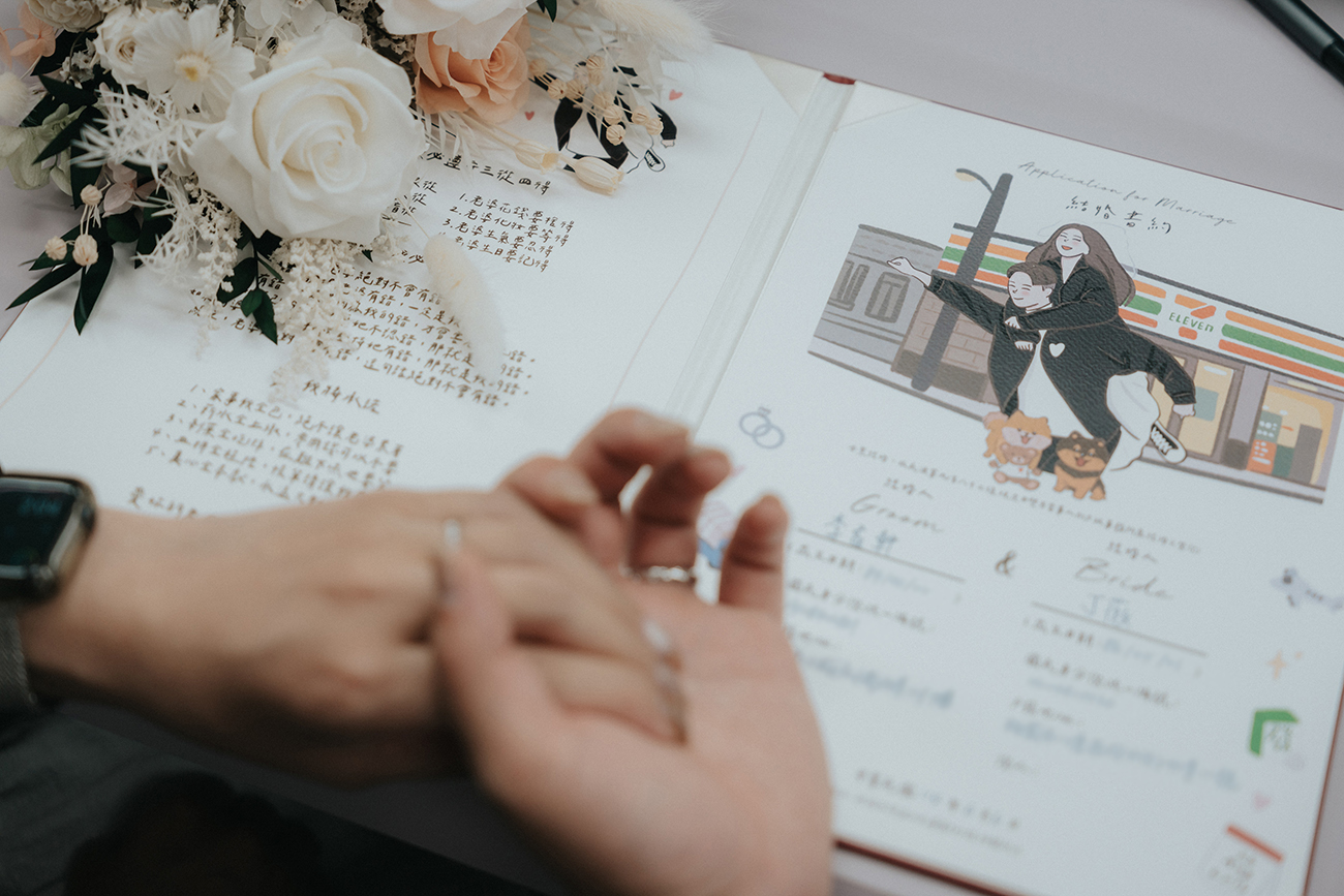 [結婚登記] Hsuan＆Wei 登記日@士林戶政事務所