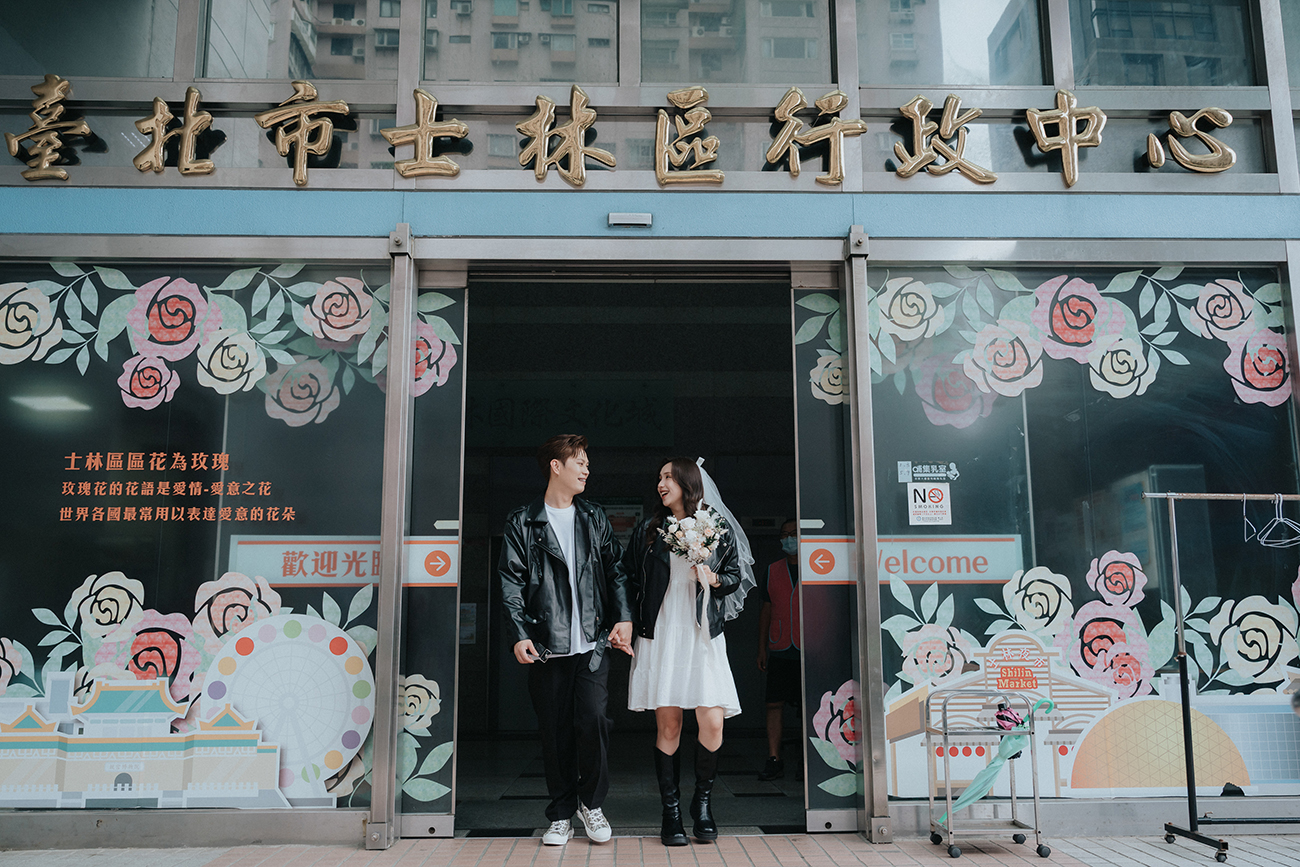 [結婚登記] Hsuan＆Wei 登記日@士林戶政事務所