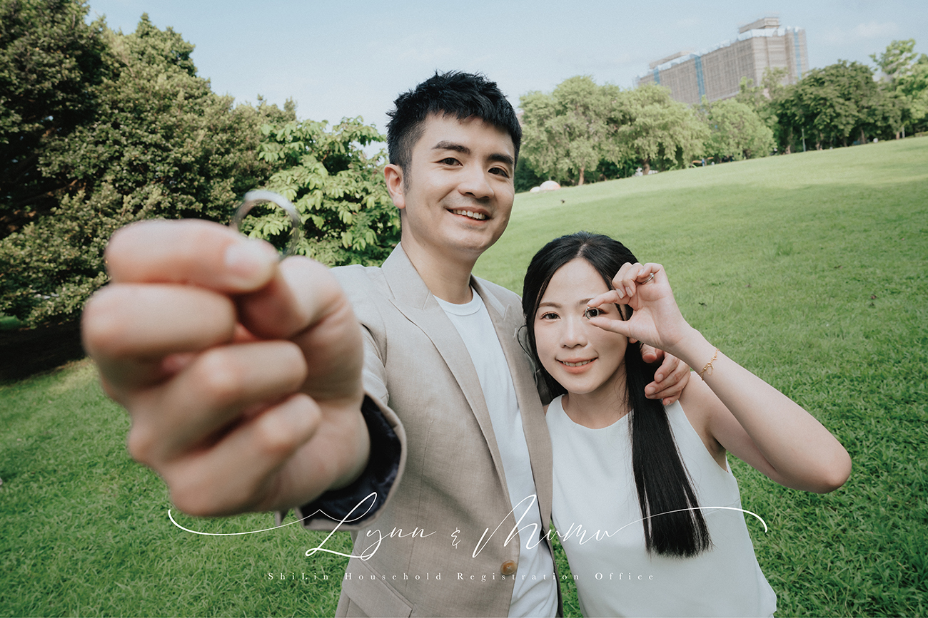 [結婚登記] Lynn＆Mumu 登記日@士林戶政事務所