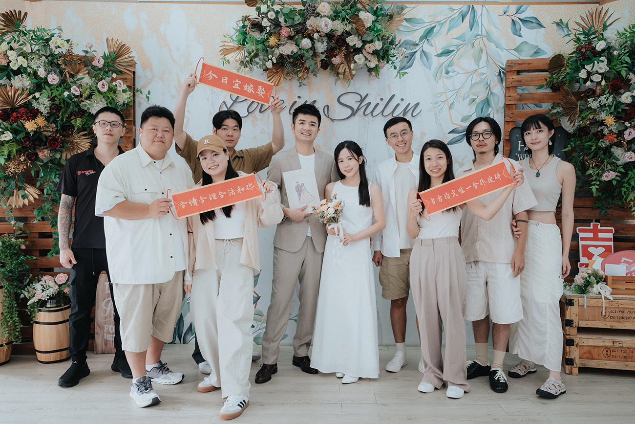 [結婚登記] Lynn＆Mumu 登記日@士林戶政事務所