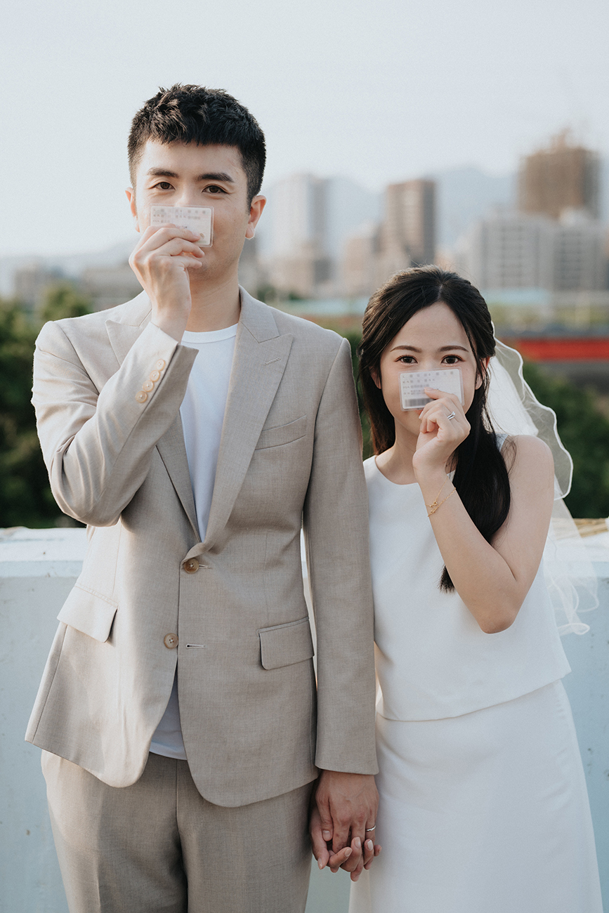 [結婚登記] Lynn＆Mumu 登記日@士林戶政事務所
