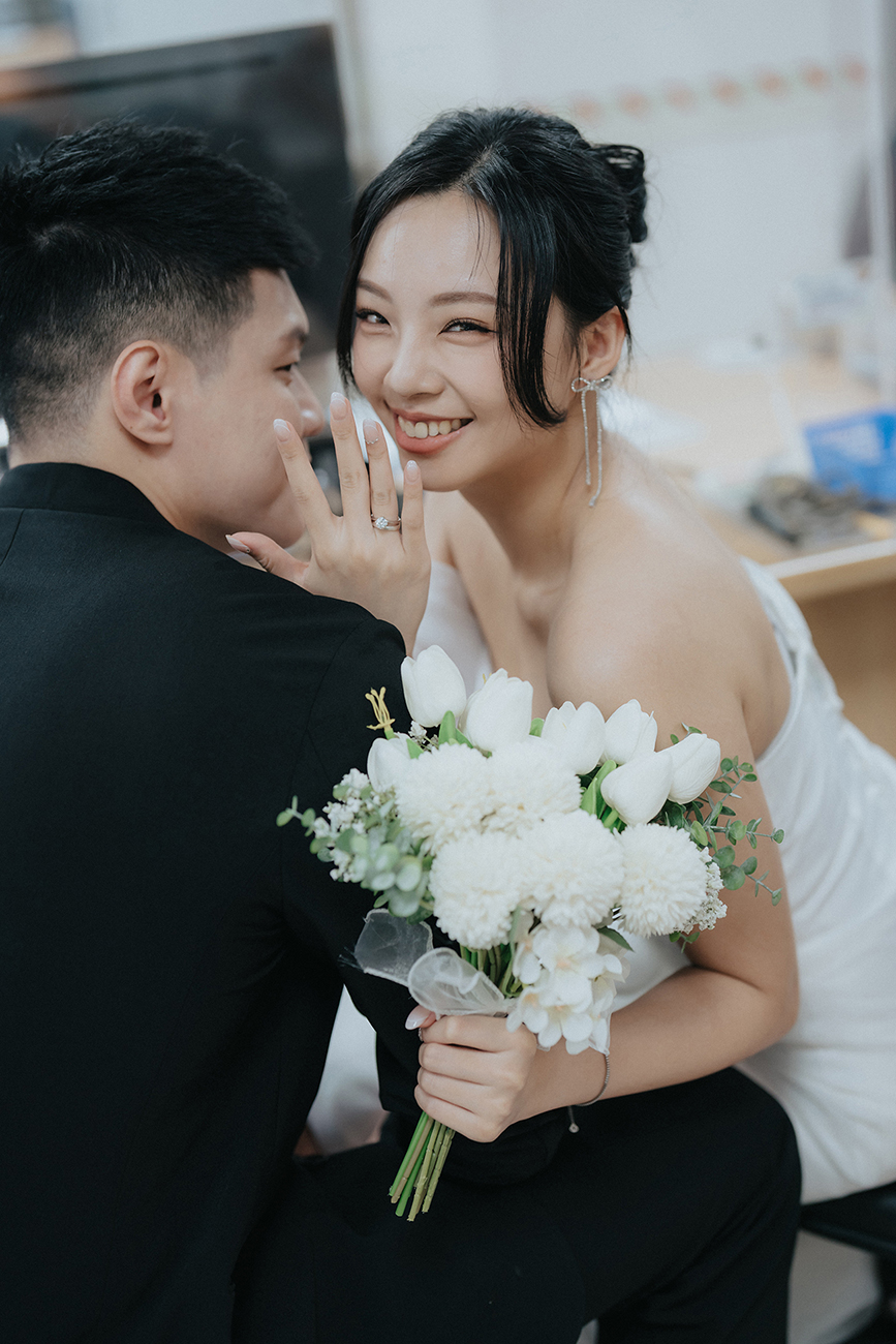 [結婚登記] Bobo＆Tiana 登記日@內湖戶政事務所