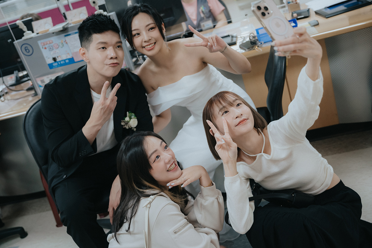 [結婚登記] Bobo＆Tiana 登記日@內湖戶政事務所