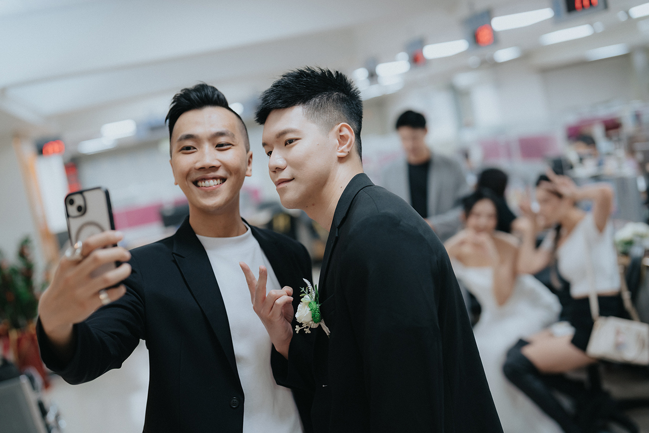 [結婚登記] Bobo＆Tiana 登記日@內湖戶政事務所