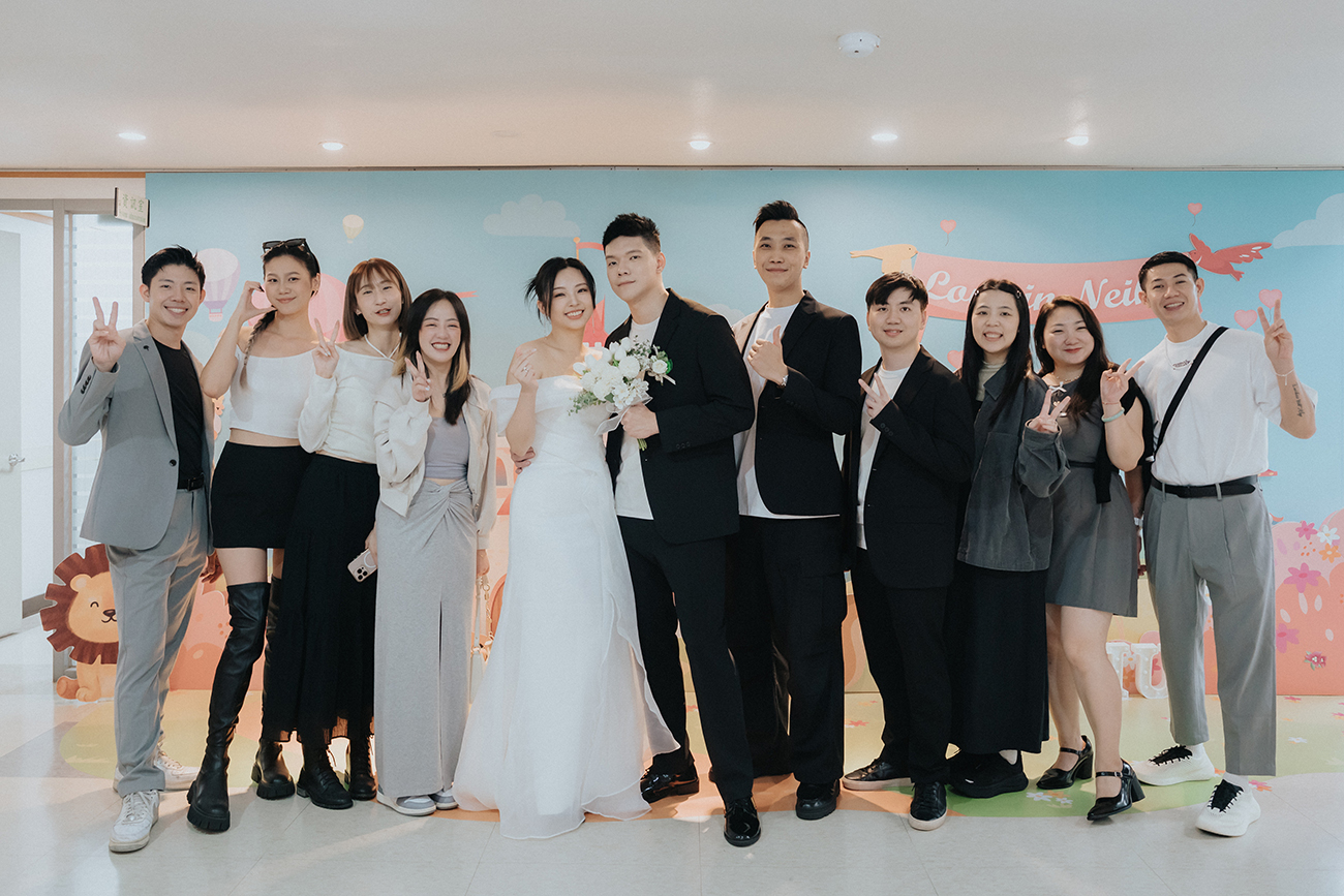[結婚登記] Bobo＆Tiana 登記日@內湖戶政事務所