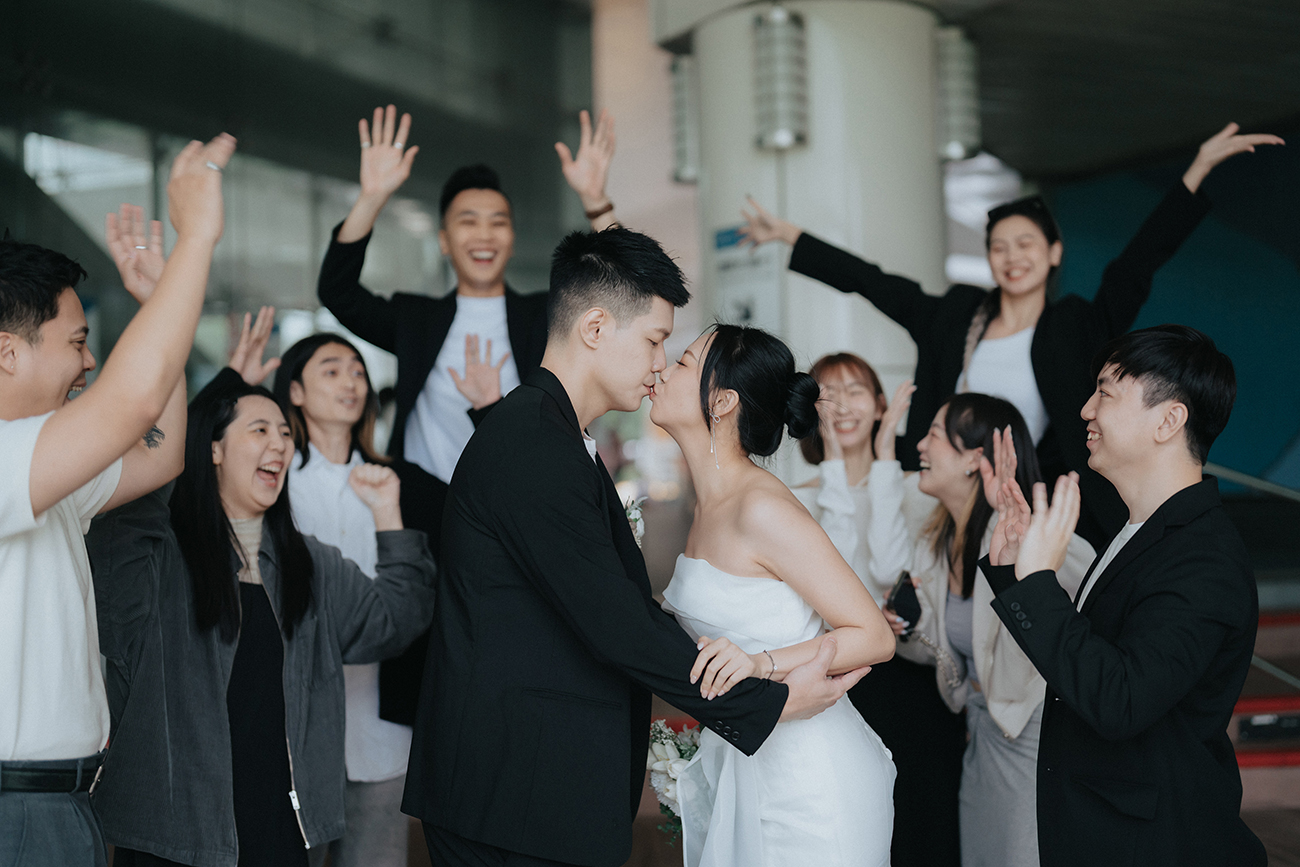 [結婚登記] Bobo＆Tiana 登記日@內湖戶政事務所